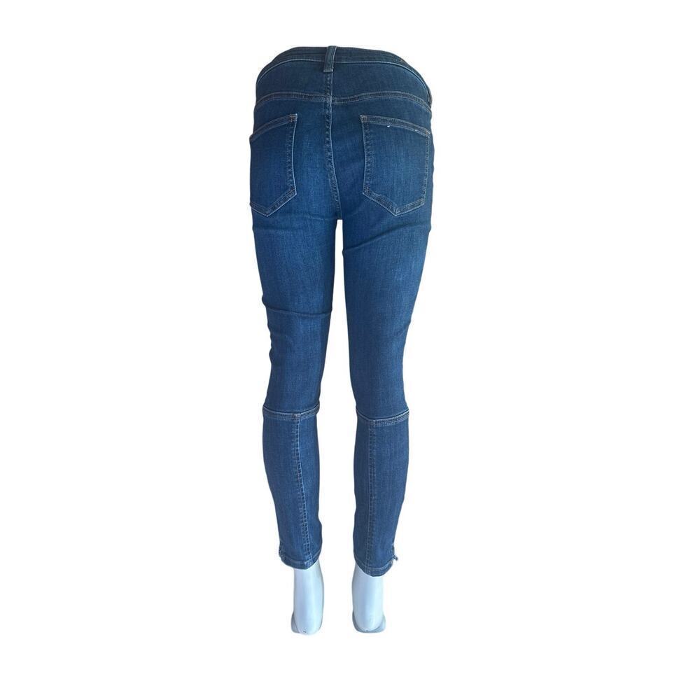 Women’s Pilcro Anthropologie High Rise Denim Leggings Dark Wash 28x26